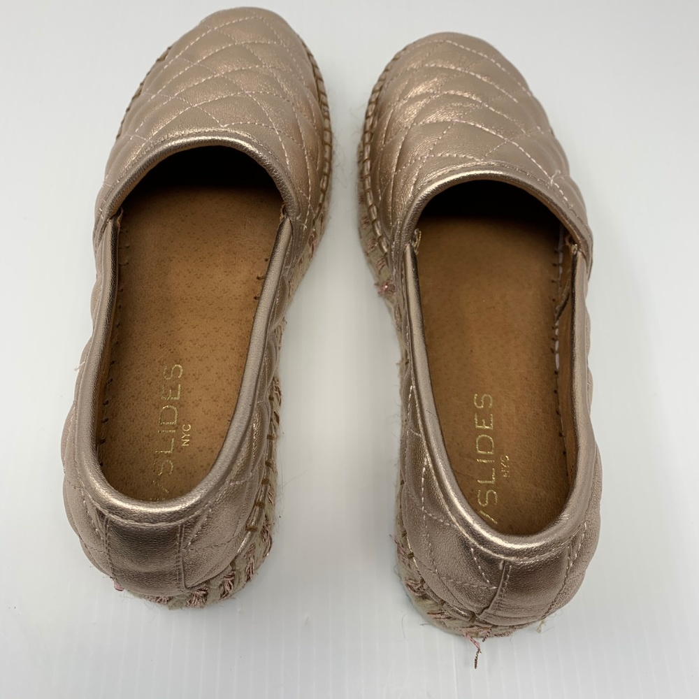 J Slides Size 8 Platform Espadrilles Shoes Rose G… - image 7